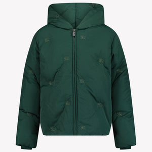 Burberry Girls Winter Coat Dark Green