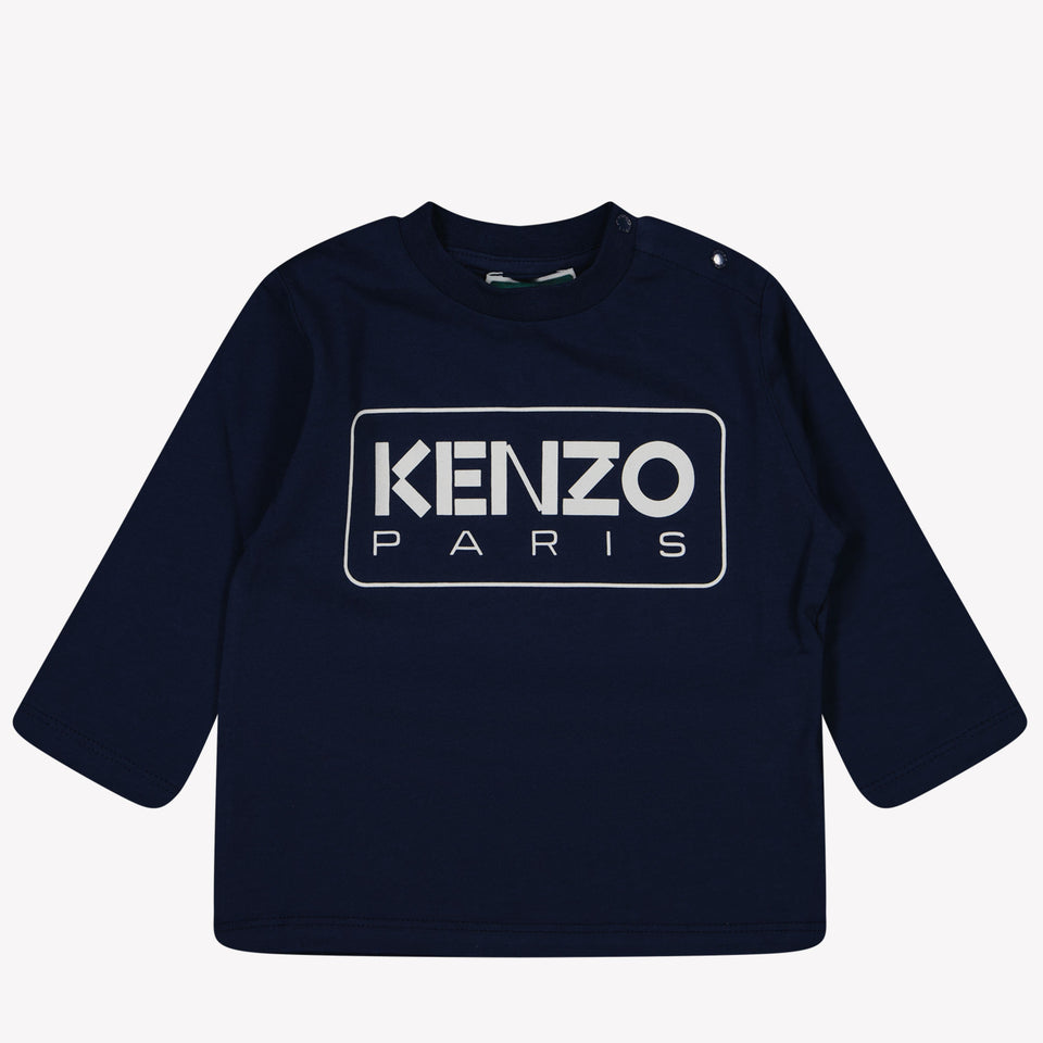 Kenzo Kids Baby Boys T-shirt Navy