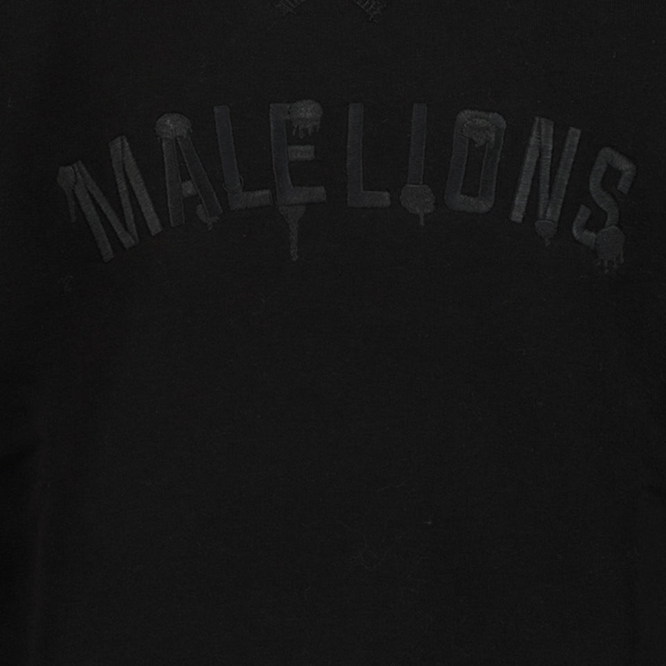 Malelions Unisex Trui Zwart