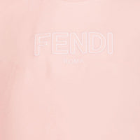 Fendi Kids Girls  T-Shirt Light Pink
