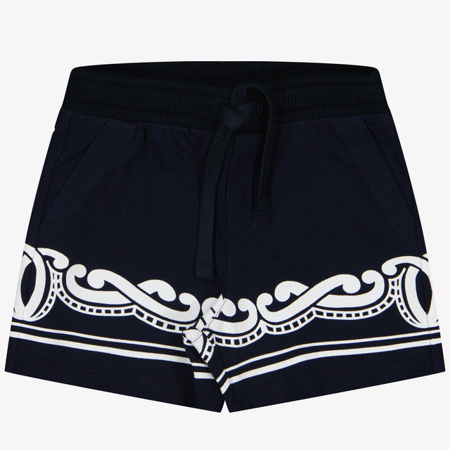 Dolce & Gabbana Baby Jongens Shorts In Navy