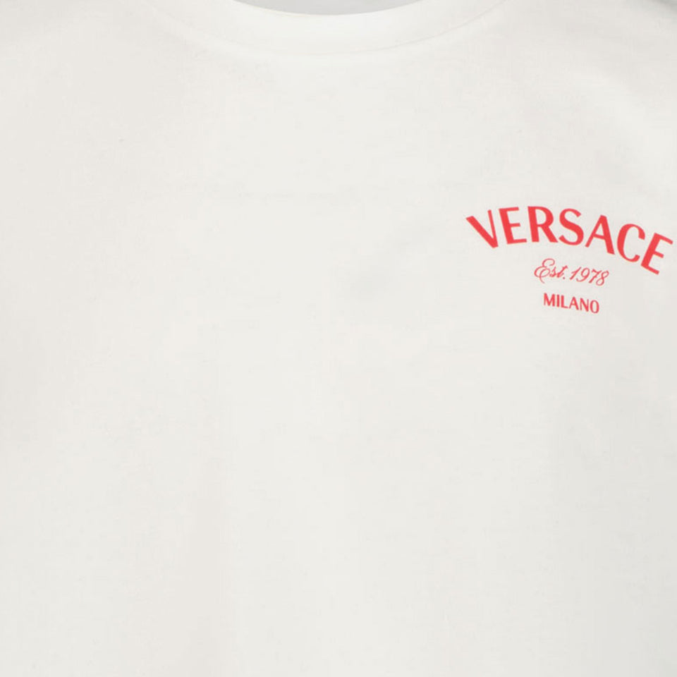 Versace Kids Boys in T-Shirt White