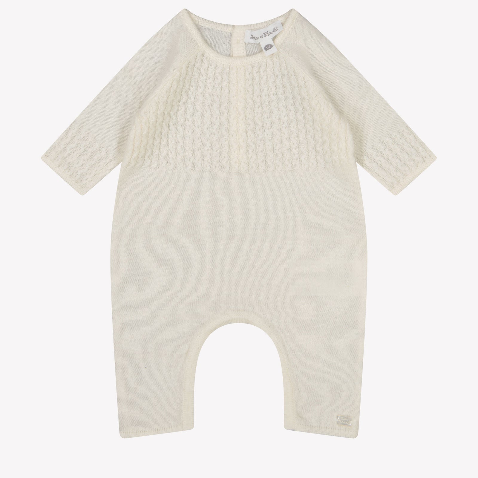 Tartine et chocolat Baby Unisex Playsuit OffWhite