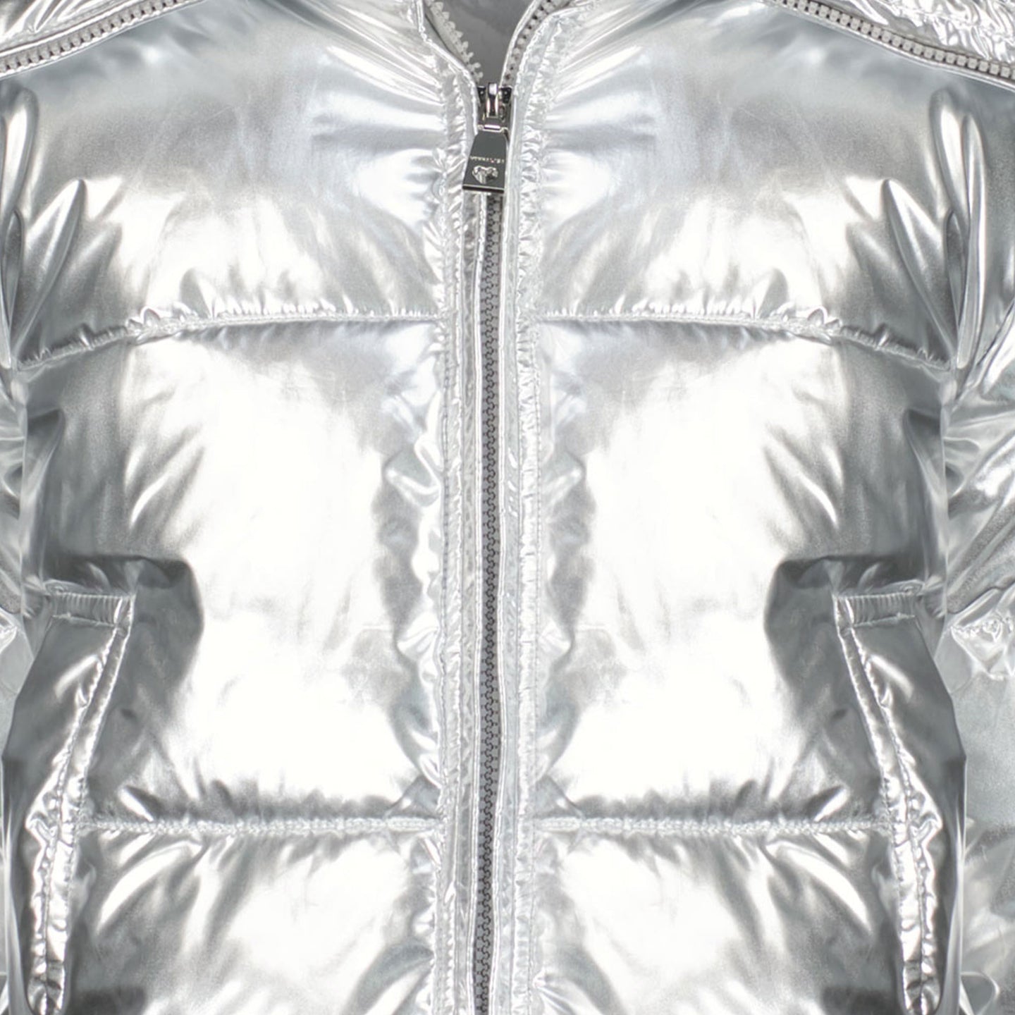 MonnaLisa Girls winter coat Silver