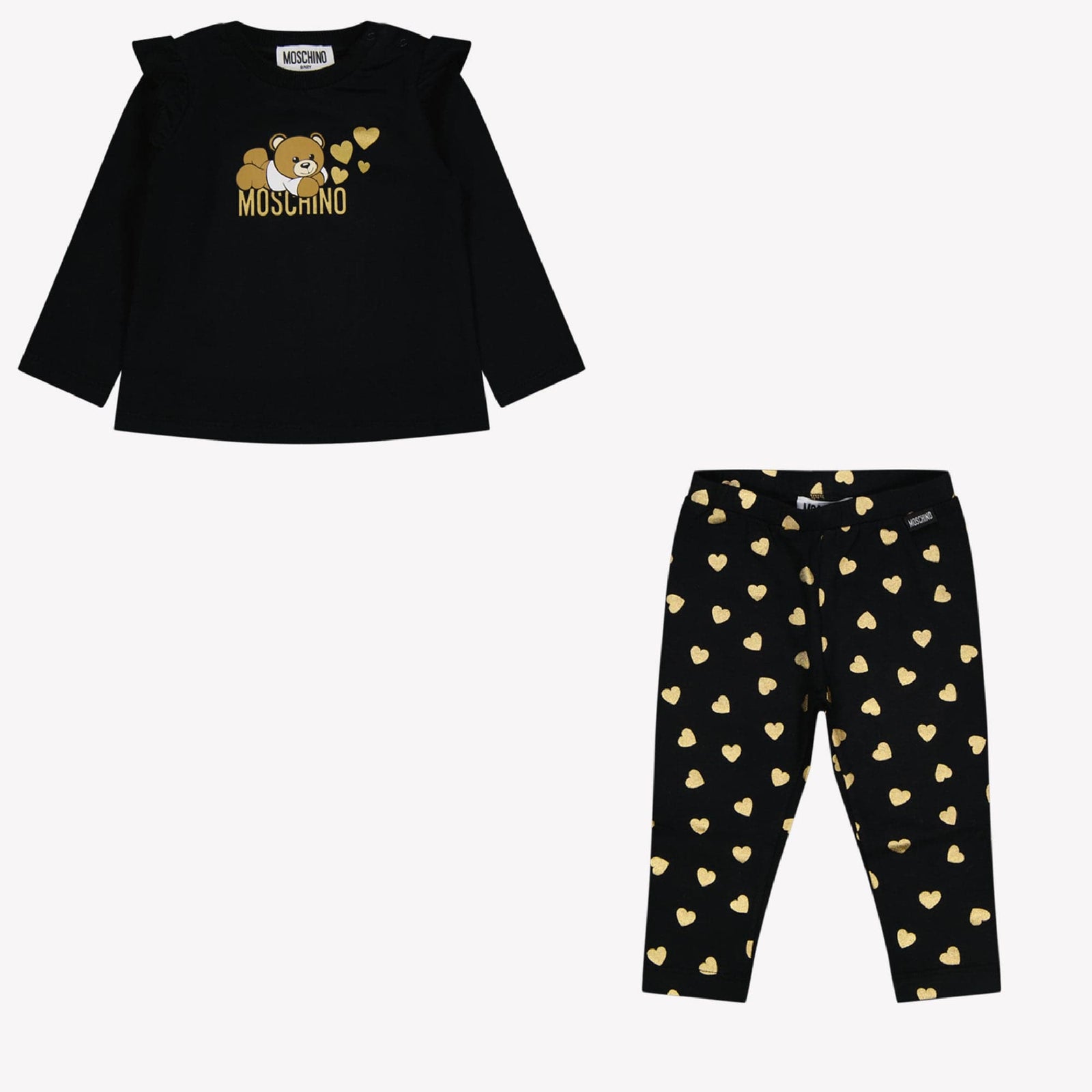 Moschino Baby Meisjes Setje Zwart 3/6