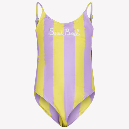 MC2 Saint Barth Kids Girls Swimwear Lilac