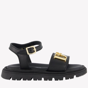 Dsquared2 Girls Sandals  Black