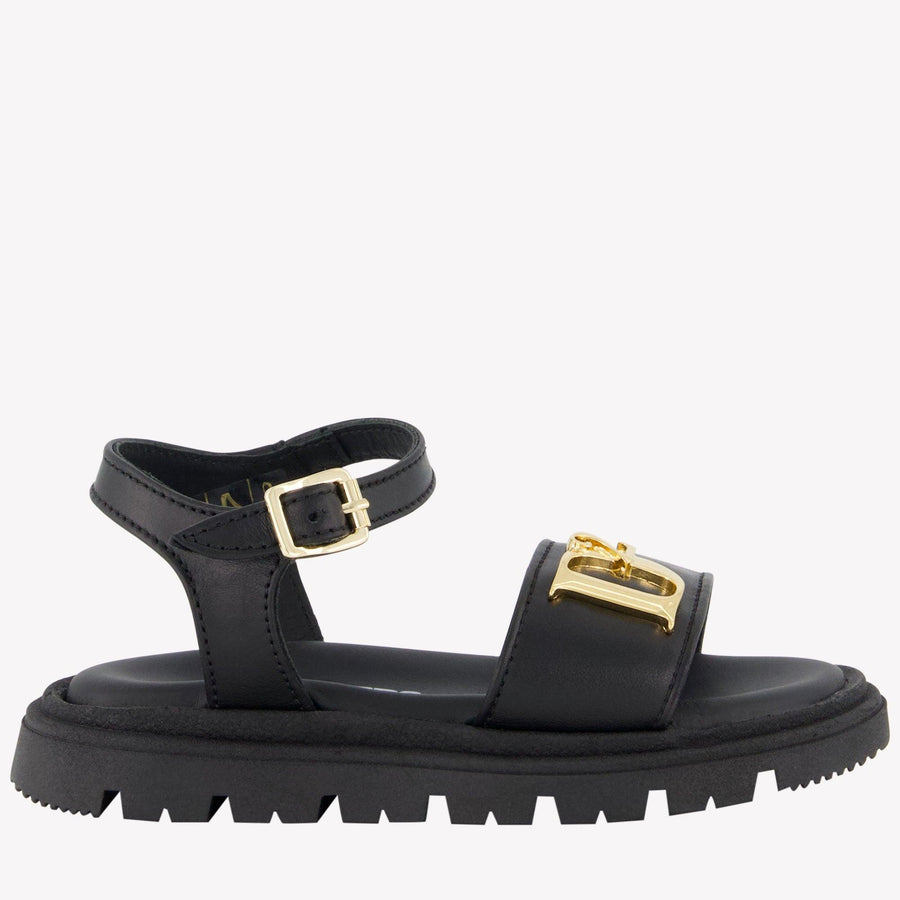 Dsquared2 Girls Sandals  Black