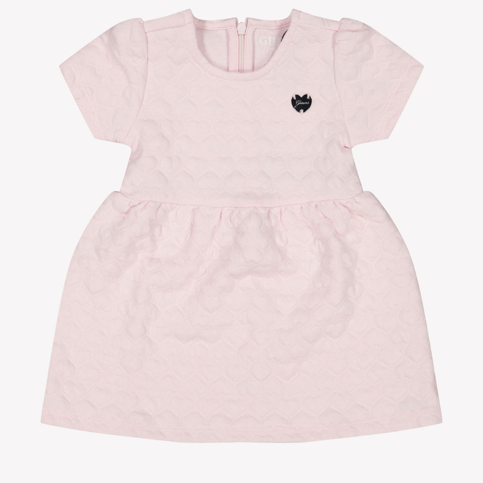 Guess Baby Girls Dress Light Pink