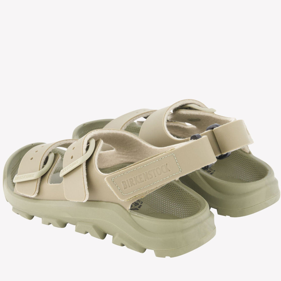 Birkenstock Mogami Boys Sandals In Khaki