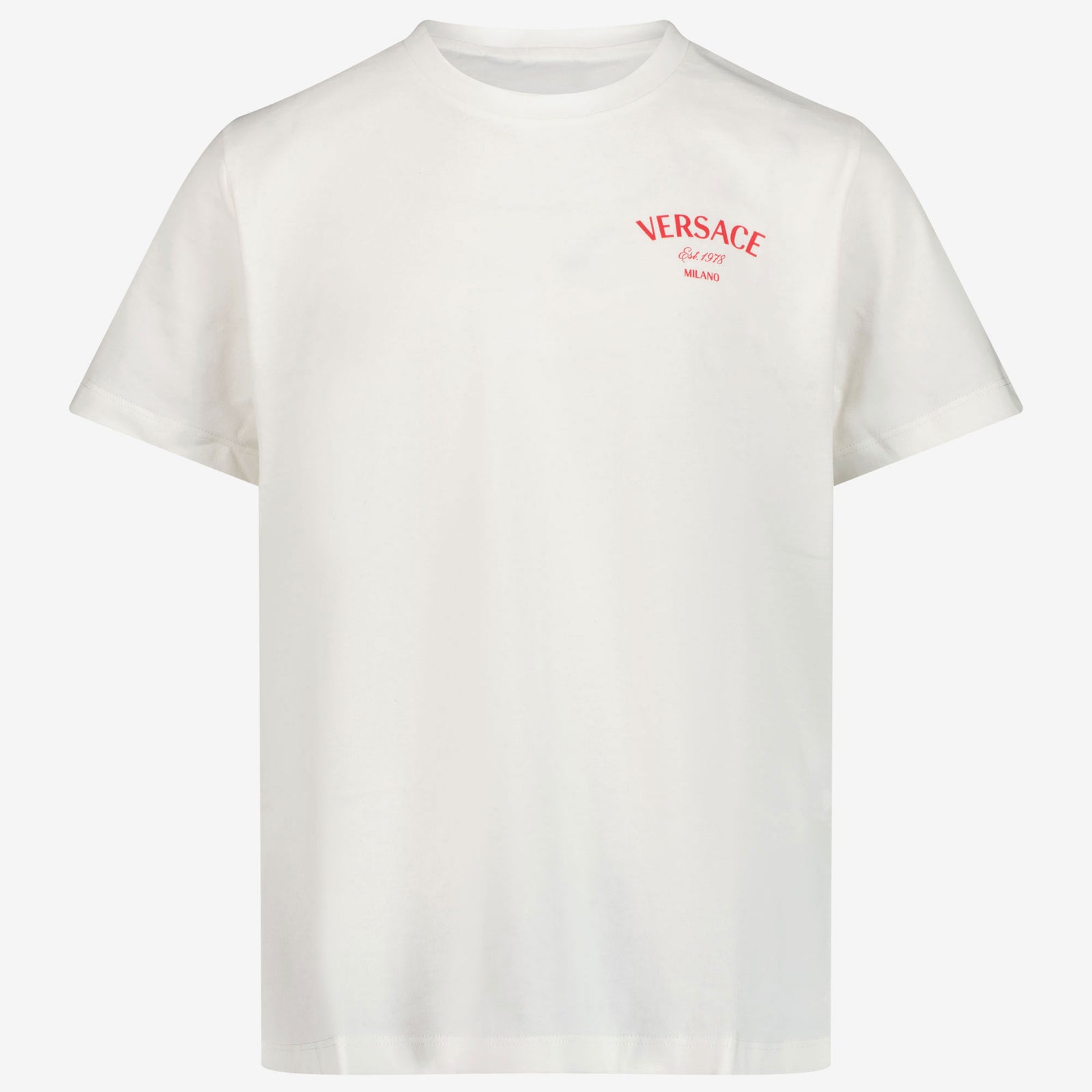 Versace Kinder Jongens T-Shirt In Wit