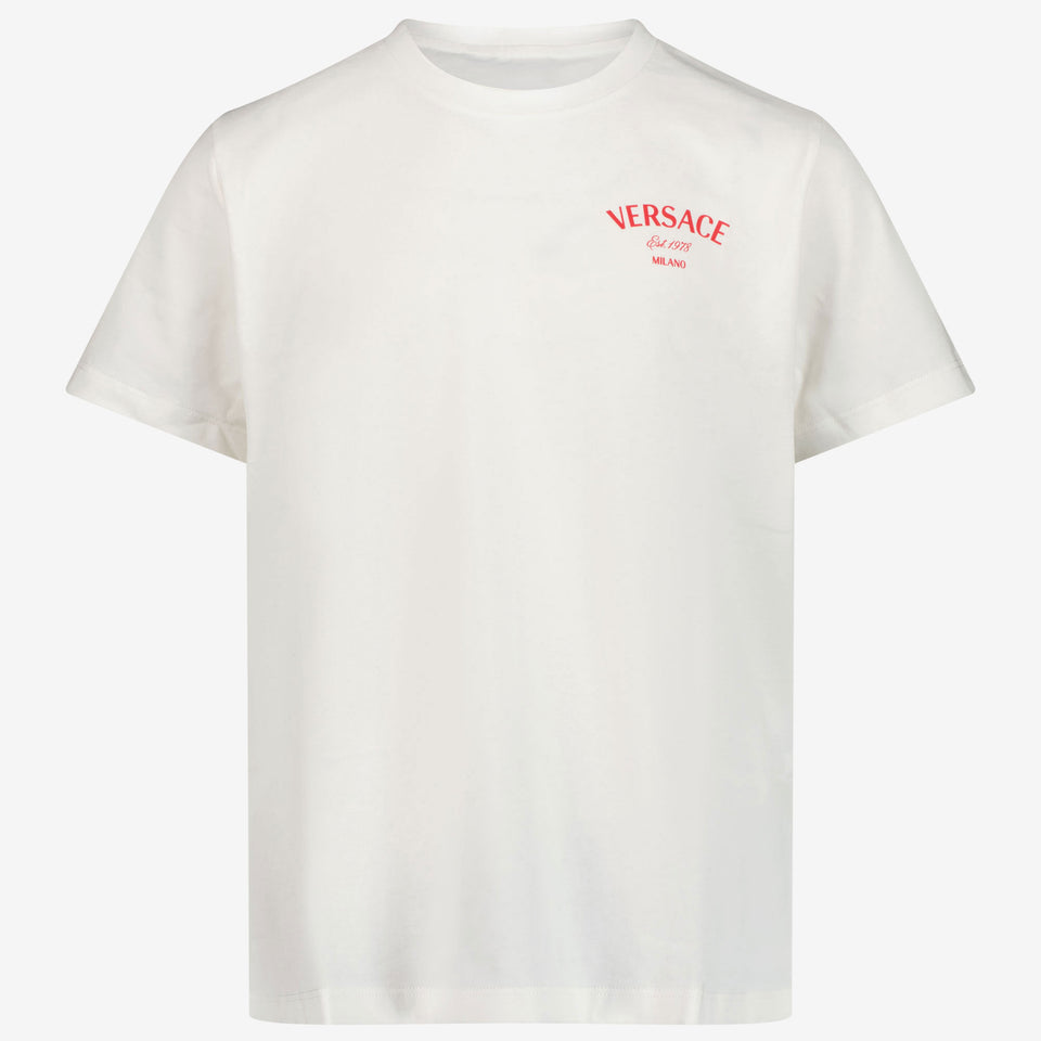 Versace Kids Boys in T-Shirt White