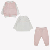 Givenchy Baby girls jogging suit Light Pink