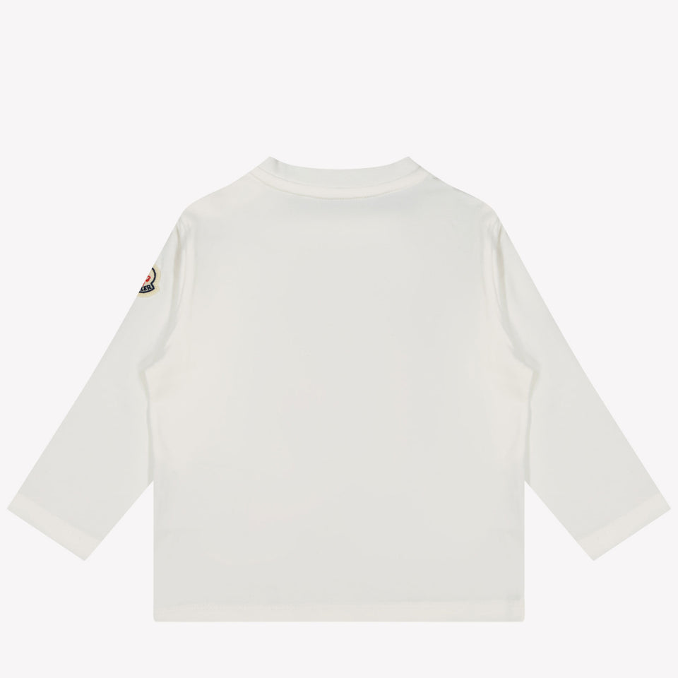 Moncler Baby Jongens T-shirt Wit