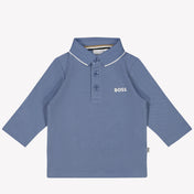 Boss Baby Boys Polo Light Blue