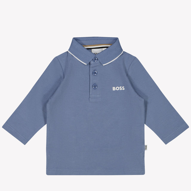 Boss Baby Boys Polo Light Blue