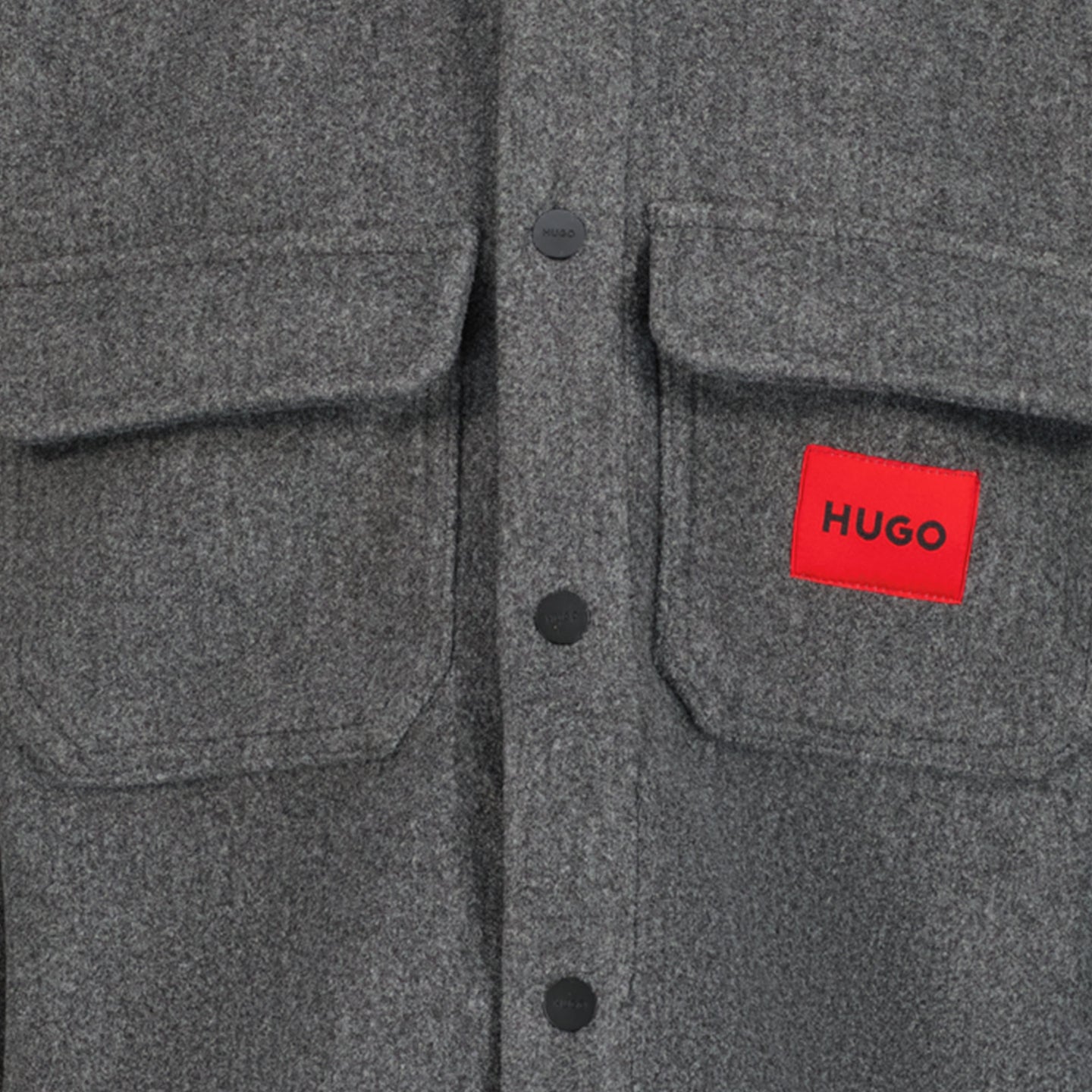 HUGO Kinder Jongens Blouse Antraciet