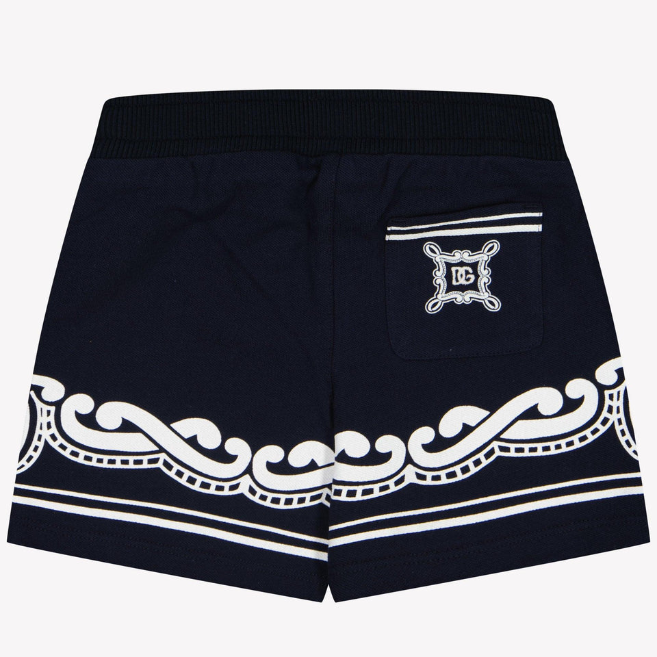 Dolce & Gabbana Baby Jongens Shorts In Navy