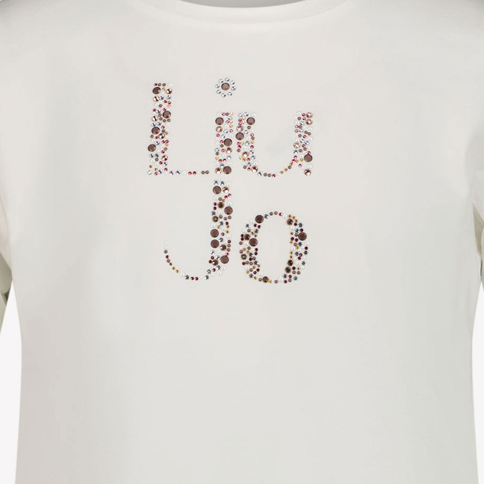 Liu Jo Meisjes T-shirt Wit