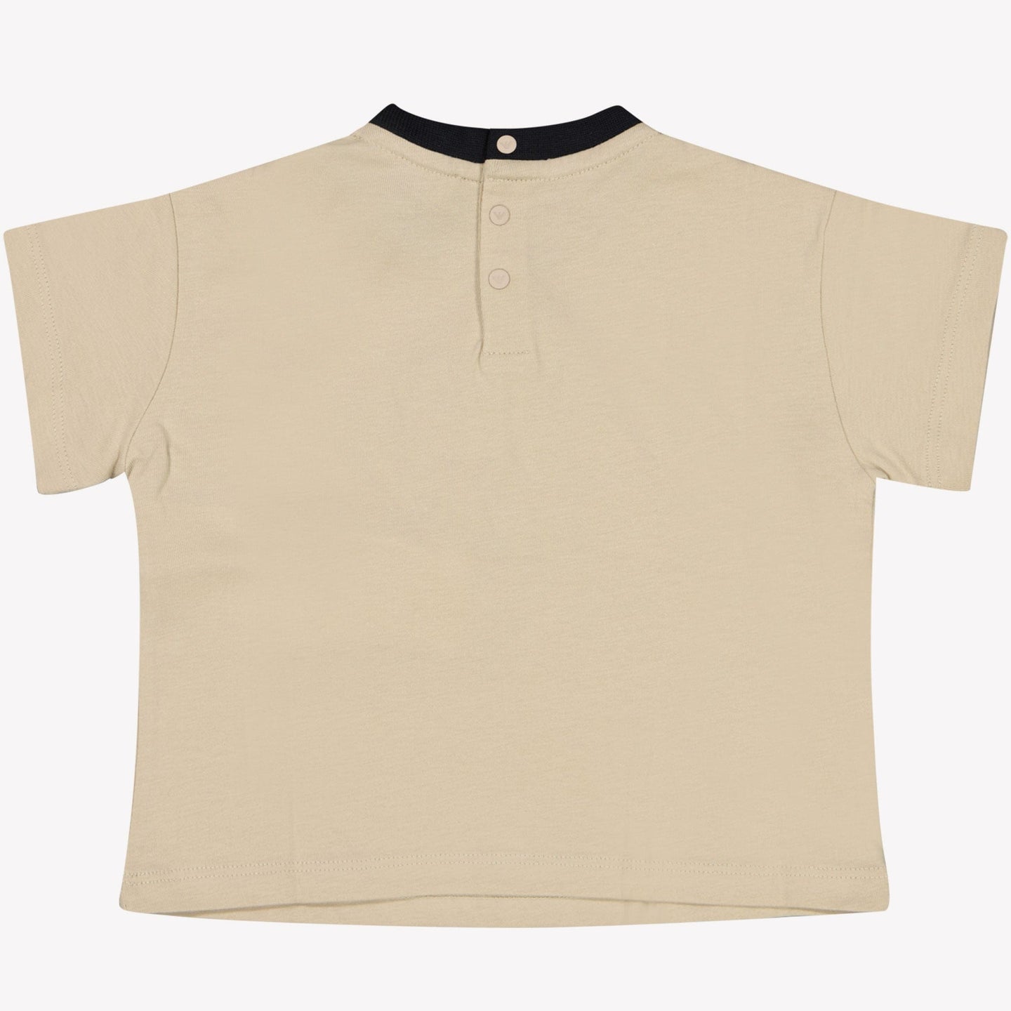 Armani Baby Jongens T-shirt Off White 6 mnd