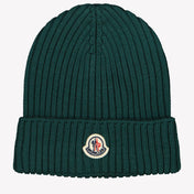 Moncler Unisex hat Dark Green