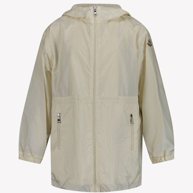 Moncler Kinder Meisjes Jas Licht Beige 4Y