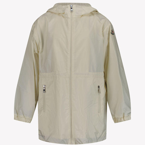 Moncler Kids Girls Jacket Light Beige