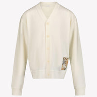 Burberry Romie Kids Boys Vest  Offwhite