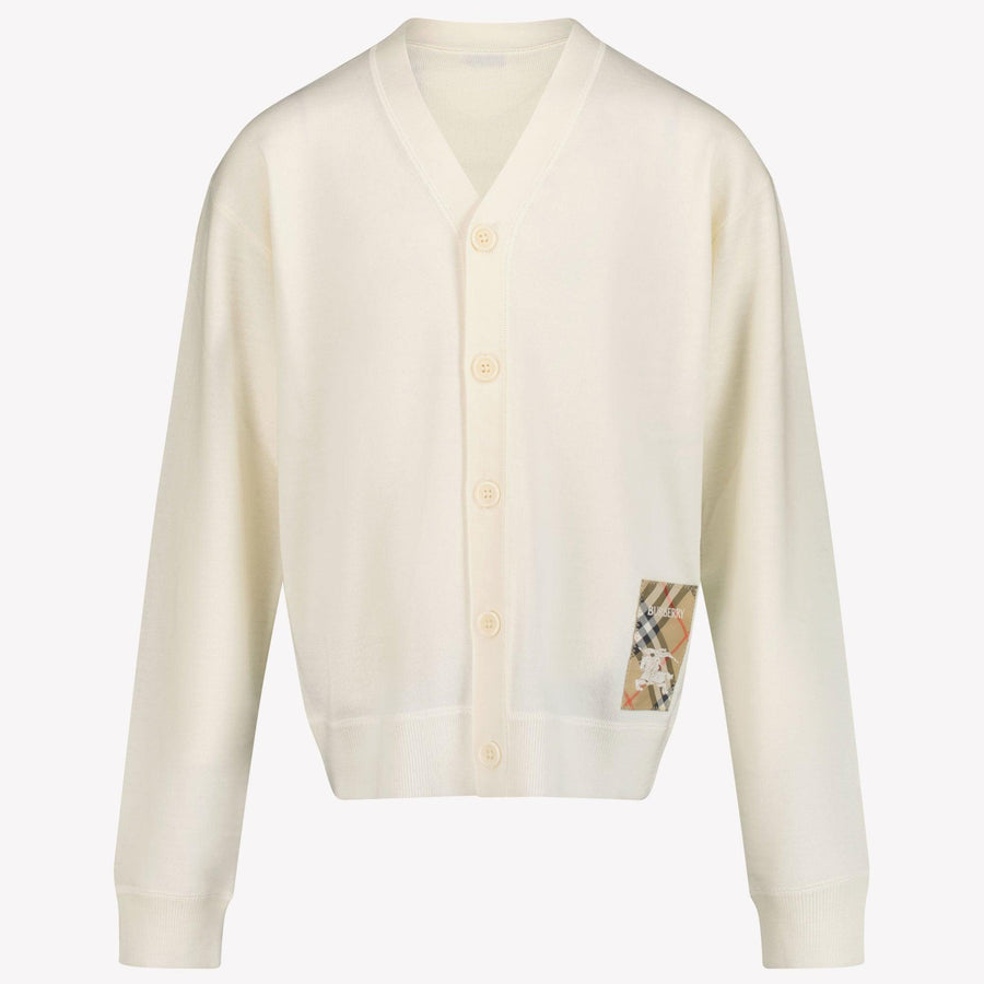 Burberry Romie Kids Boys Vest  Offwhite