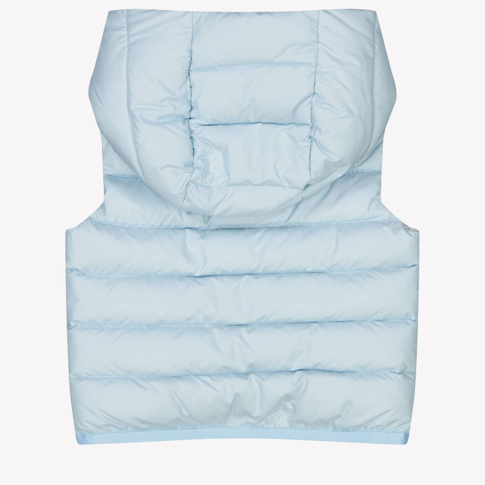 Moncler Nerville Baby Jongens Bodywarmer In Licht Blauw