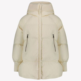 Moncler Ronda Meisjes Winterjas Off White