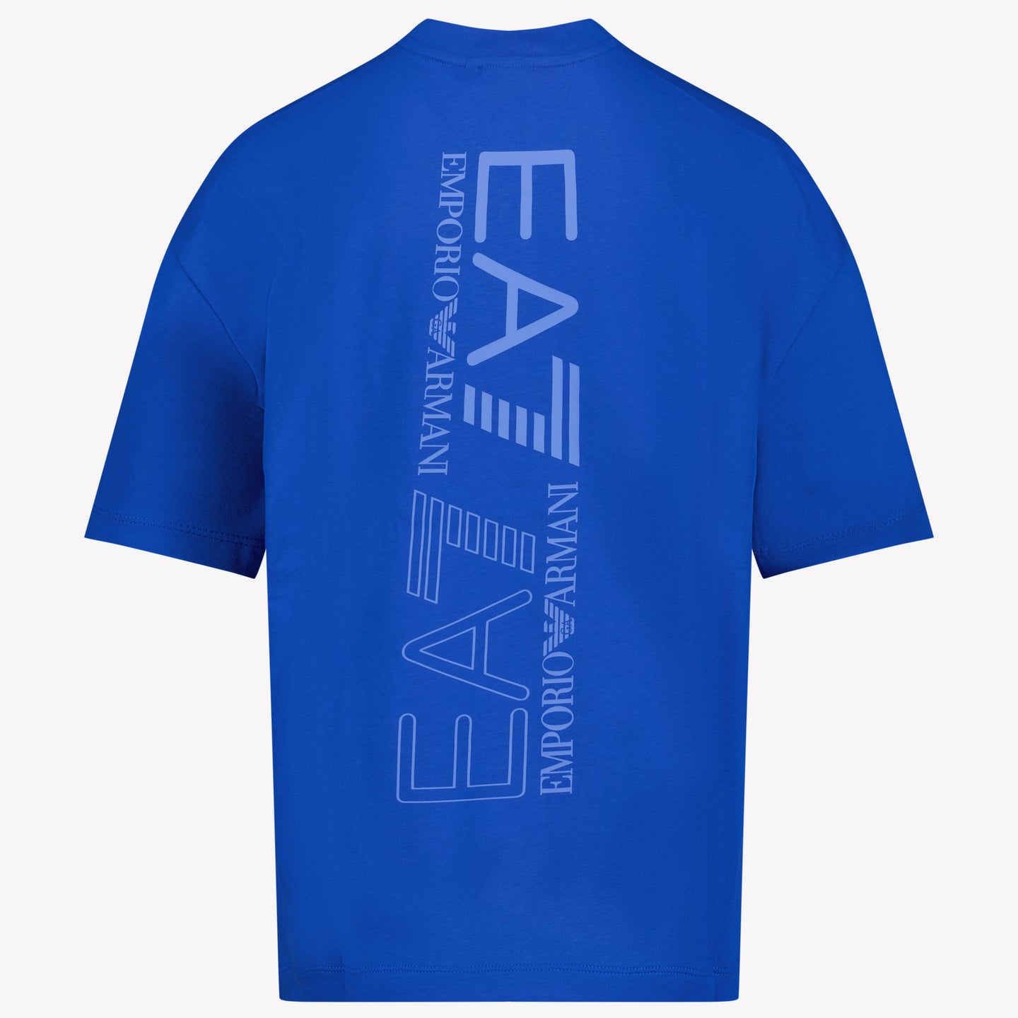 EA7 Jongens T-shirt Cobalt Blauw