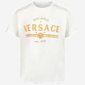 Versace Kinder Jongens T-Shirt In Wit