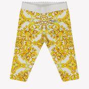 Dolce & Gabbana Baby Meisjes Legging Geel