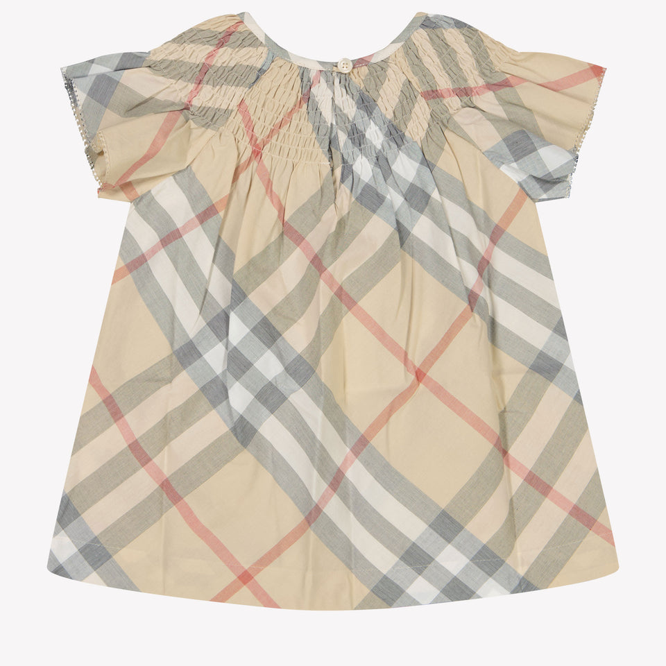 Burberry Cali Baby Girls Dress in Beige