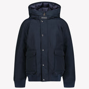 Woolrich Polar Bomber Jongens Winterjas Navy