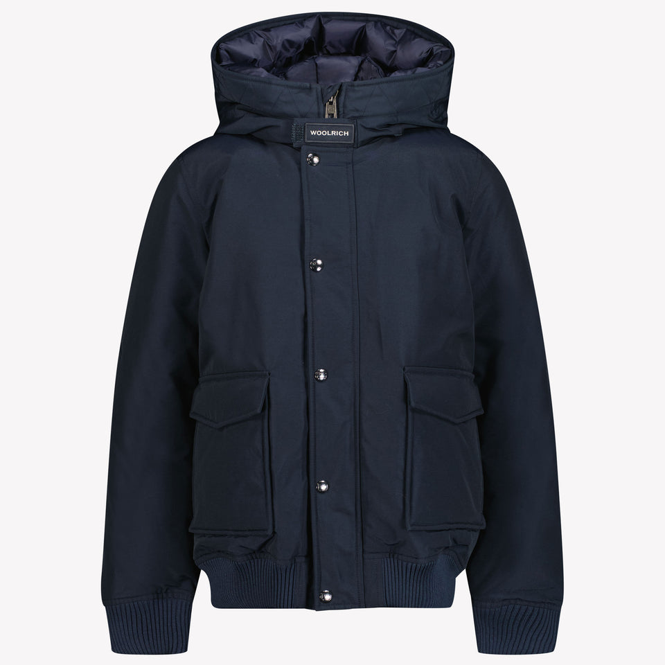 Woolrich Polar Bomber Jongens Winterjas Navy