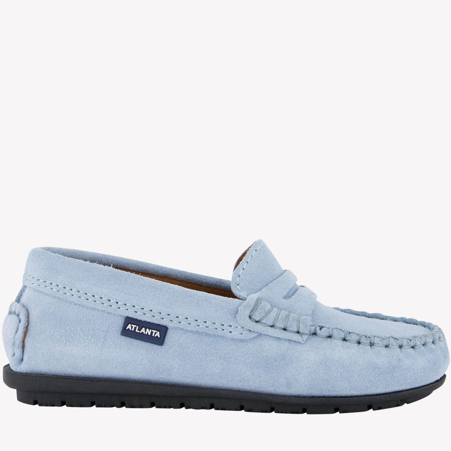 Atlanta Moccasin Unisex Shoes Light Blue