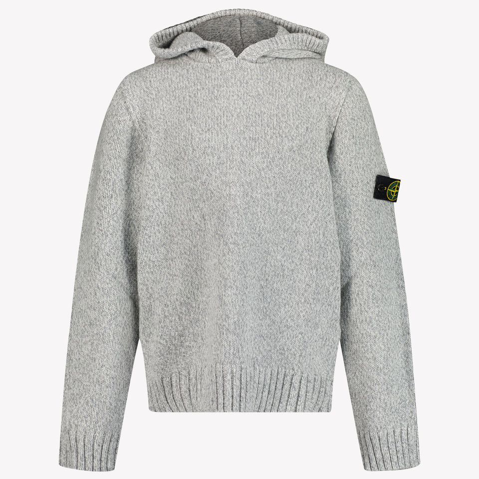 Stone Island Boys Sweater Gray