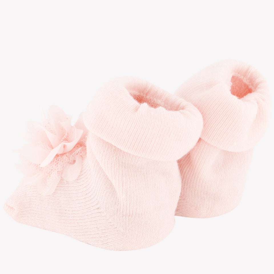 Mayoral Baby Girls Socks Light Pink