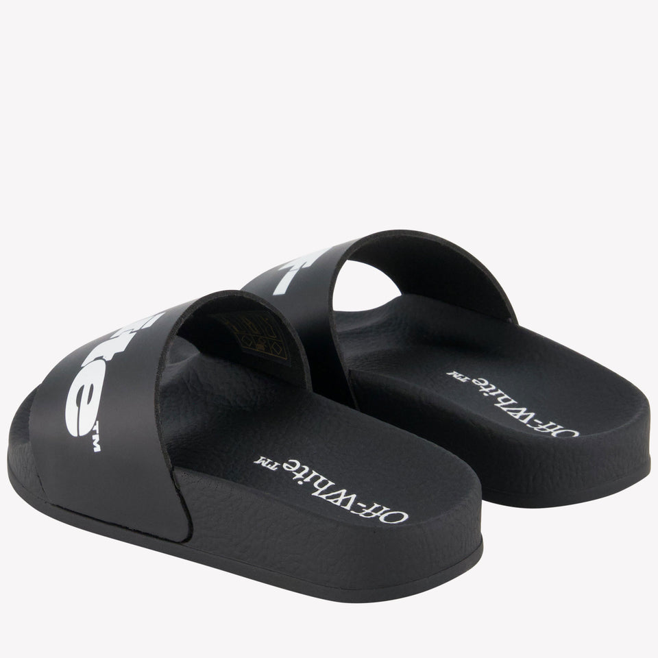 Off-White Boys Flipflops In Black