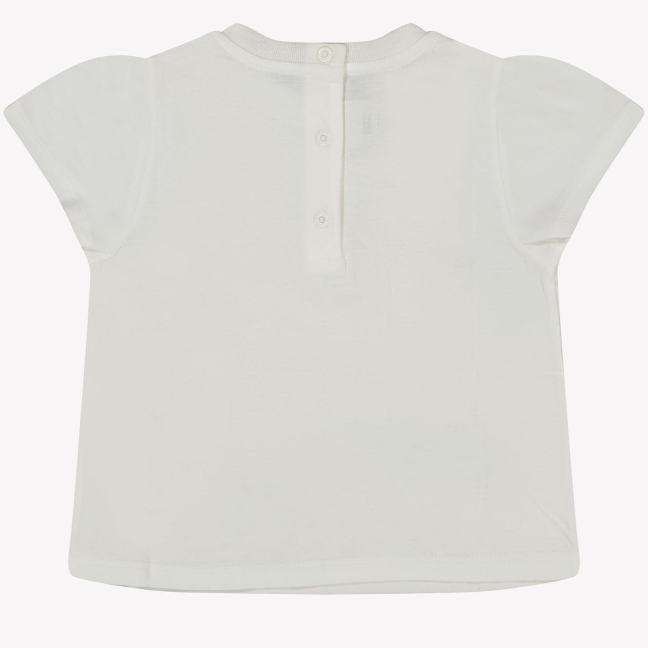 Fendi Baby Meisjes T-shirt Wit