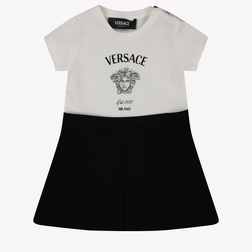 Versace Baby Meisjes Jurk Wit 6/9