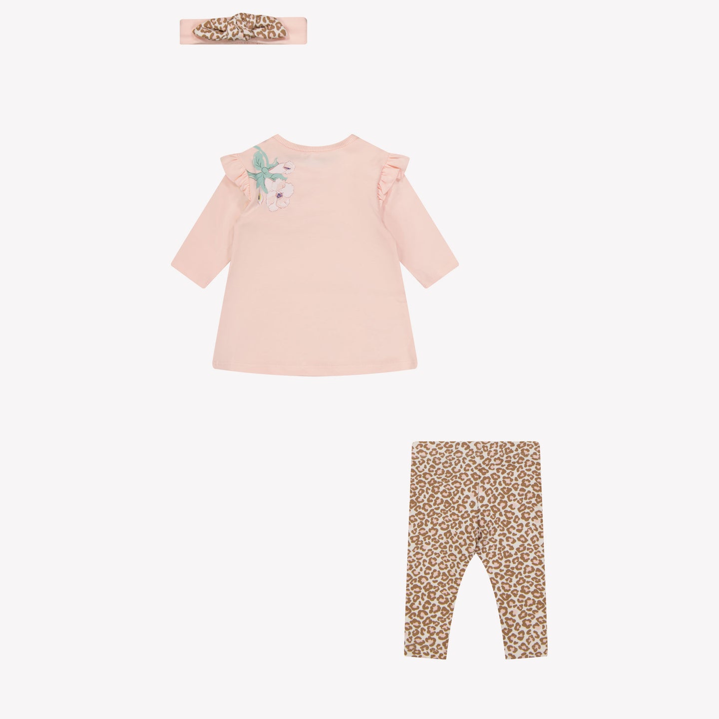 Kenzo Kids Baby Meisjes Setje Licht Roze