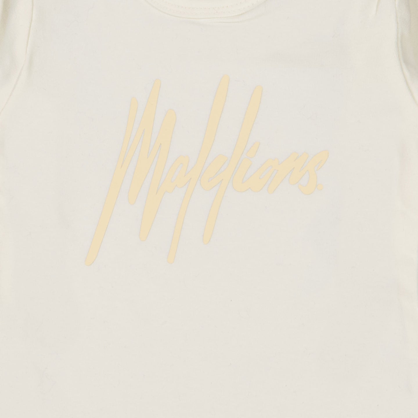 Malelions Baby Unisex Romper OffWhite