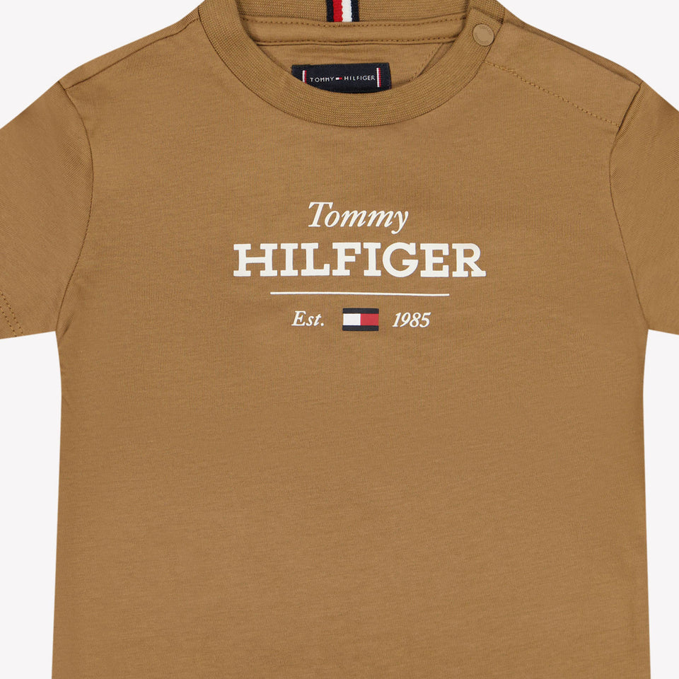 Tommy Hilfiger Baby Boys T-Shirt Camel