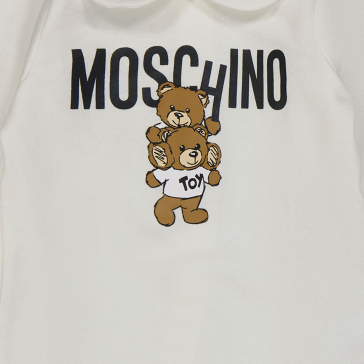 Moschino Baby unisex box suit OffWhite