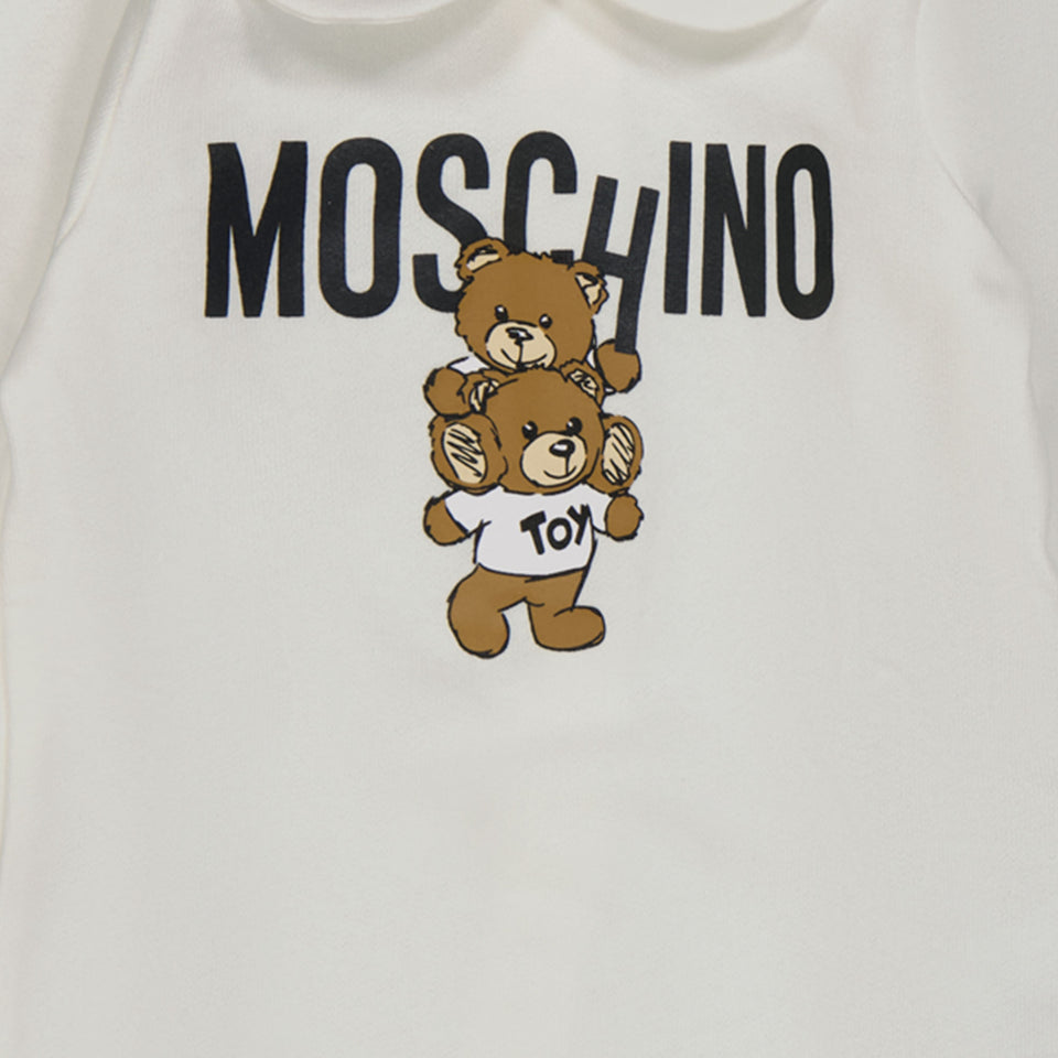 Moschino Baby Unisex Boxpakje Off White