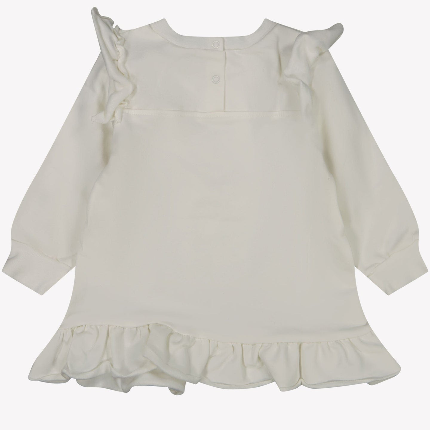 Monnalisa Baby Meisjes Jurk Off White 3 mnd