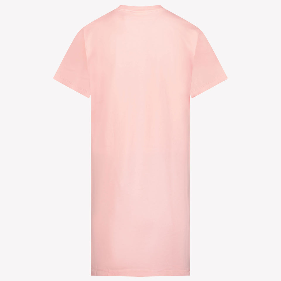 Off-White Kinder Meisjes Jurk In Licht Roze